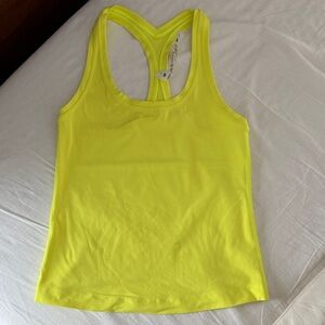Lululemon Athletica Neon Yellow Tank Top Size 4